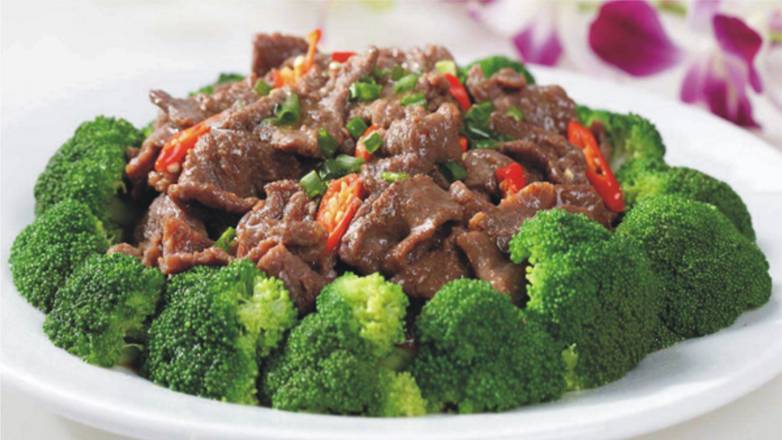 西兰花牛肉 Beef & Broccoli